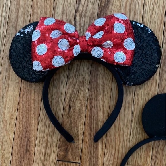 Minnie Mouse ears, adult and child set - Picture 3 of 6